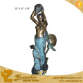 Garden Bronze Mermaid Fountain GBF-G064V